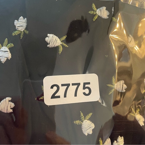 Jill Stuart Womens Floral Short Sleeve V Neck Mini Sheath Dress 22775 - Picture 14 of 14